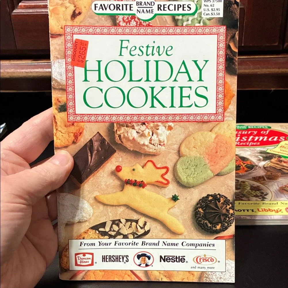 Treasury of Christmas Recipe cookBook Set